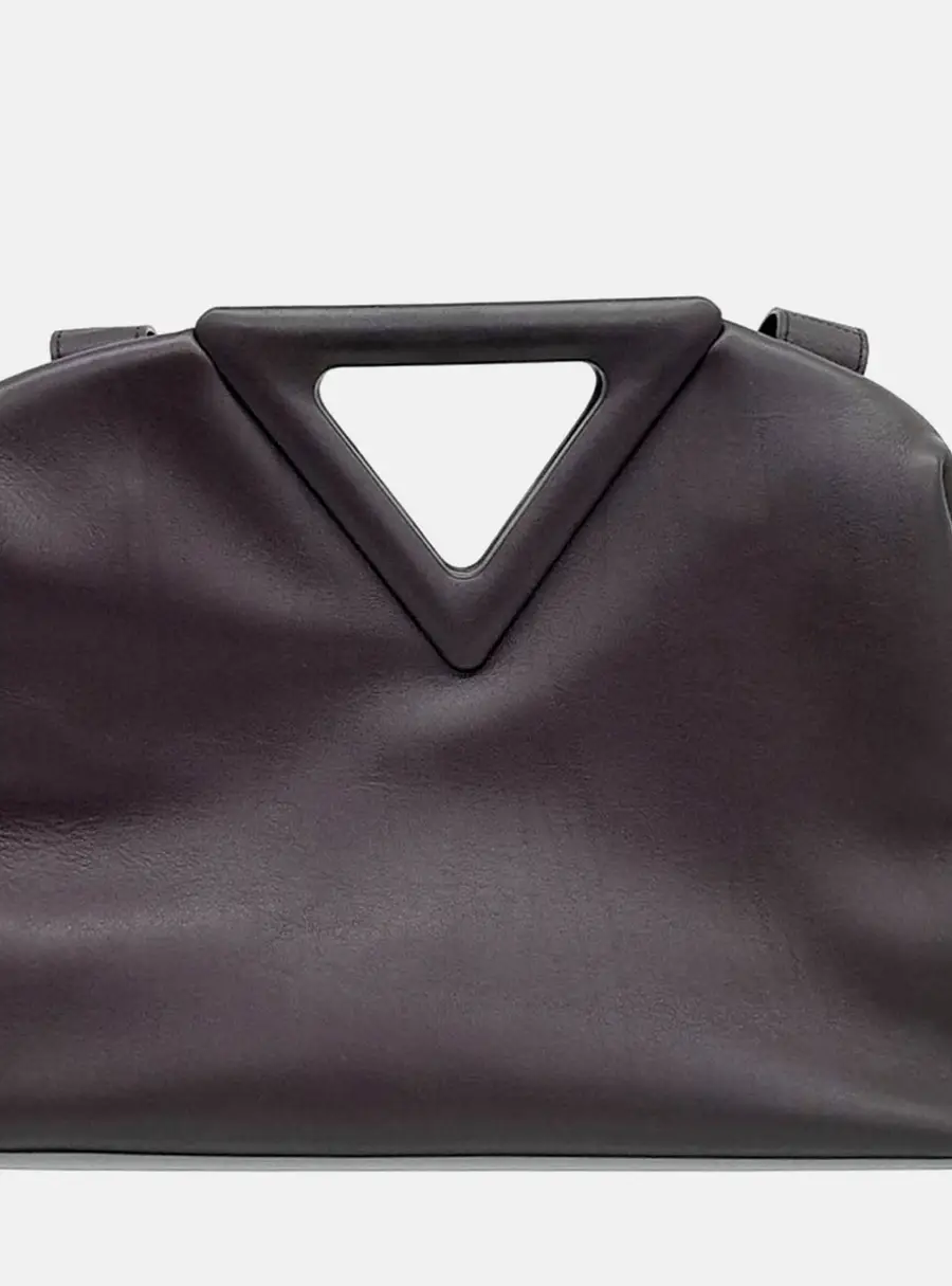 Fendi Selleria Brown Leather Top Handle Bag