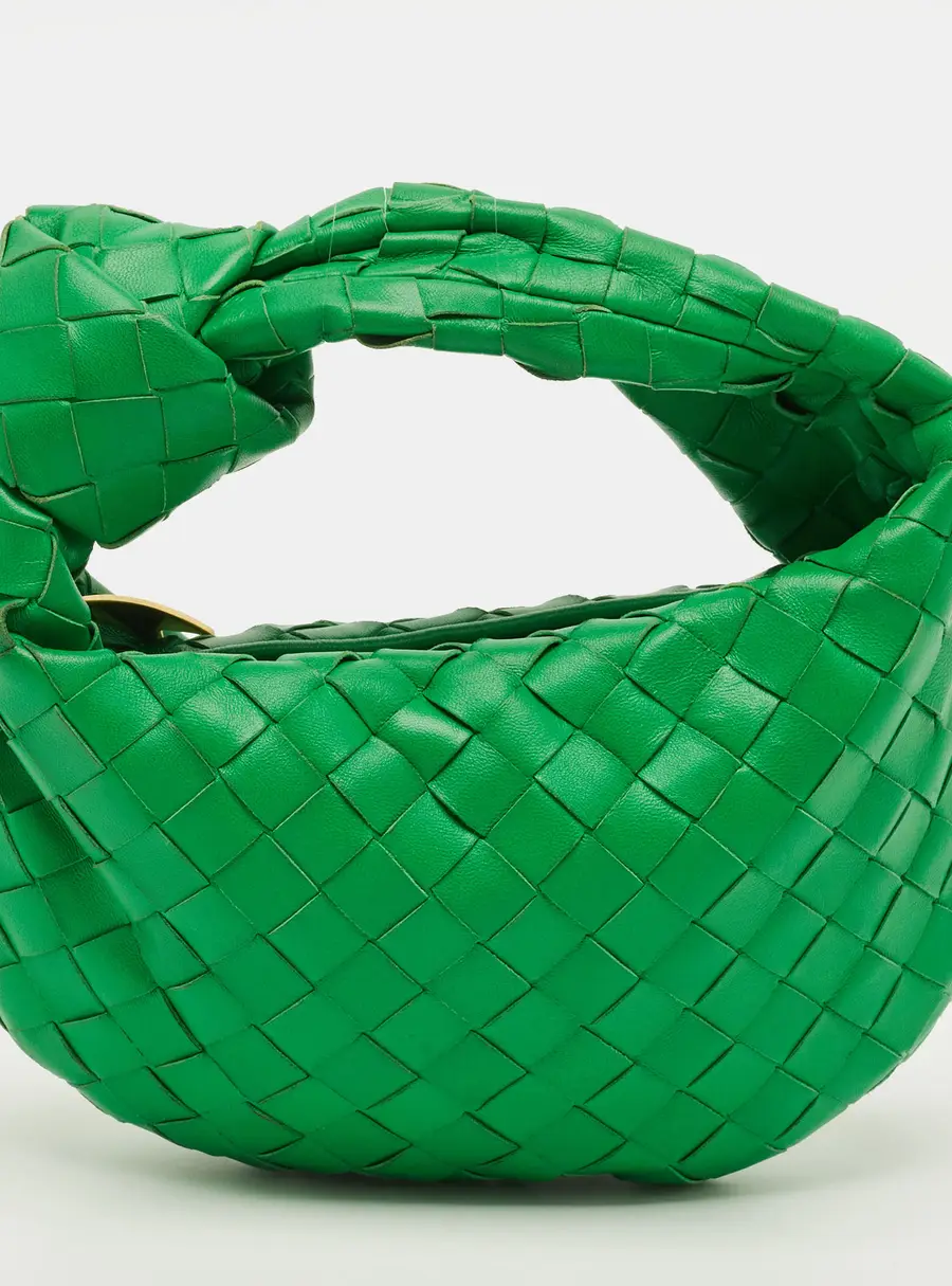 Bottega Veneta Jodie Mini Intrecciato Leather Hobo
