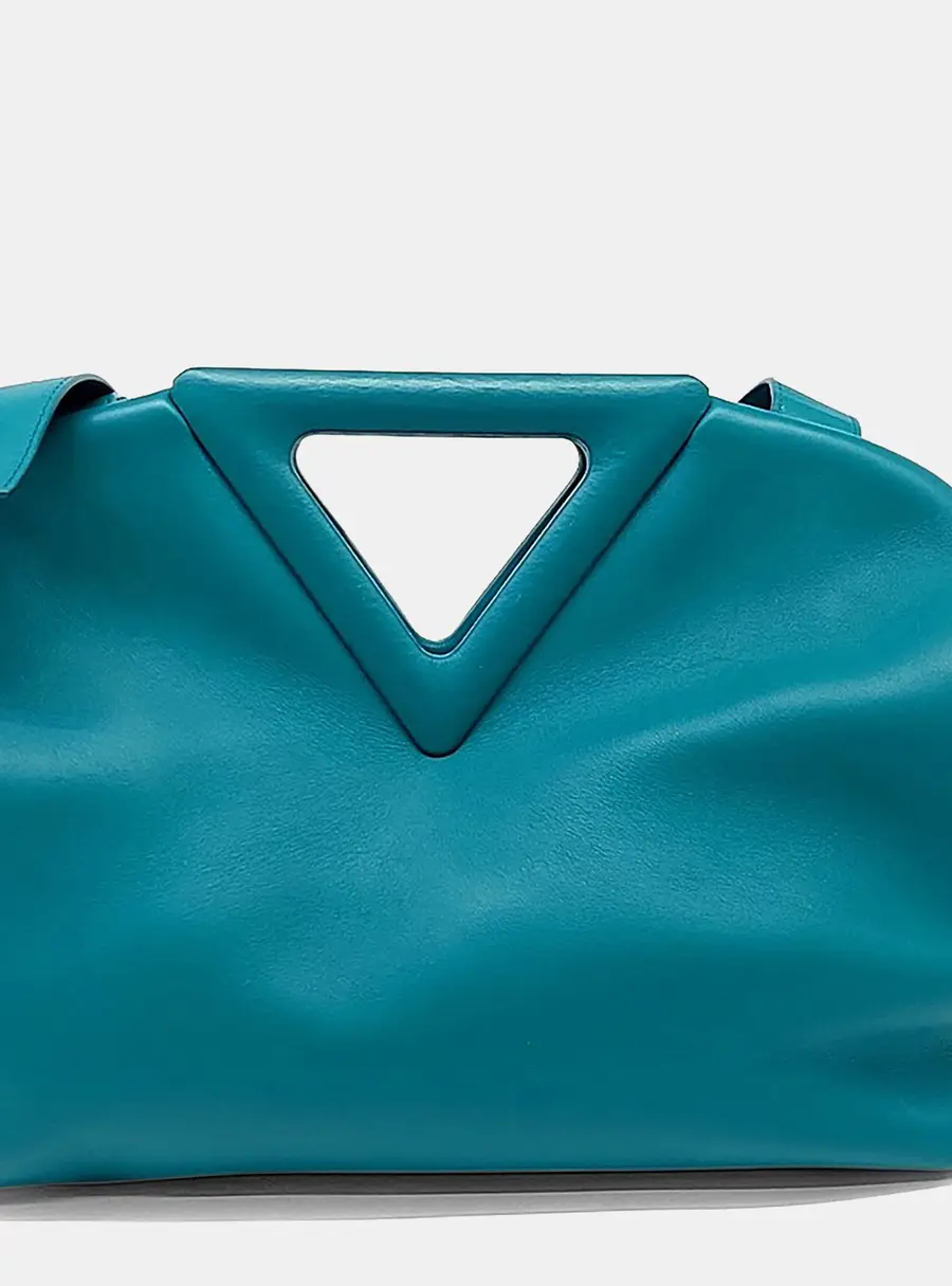 Bottega Veneta Blue Veneta Point Bag