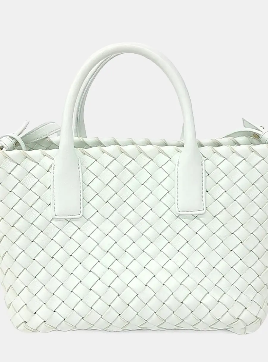 Bottega Veneta Mesh Mini Cabat Bag