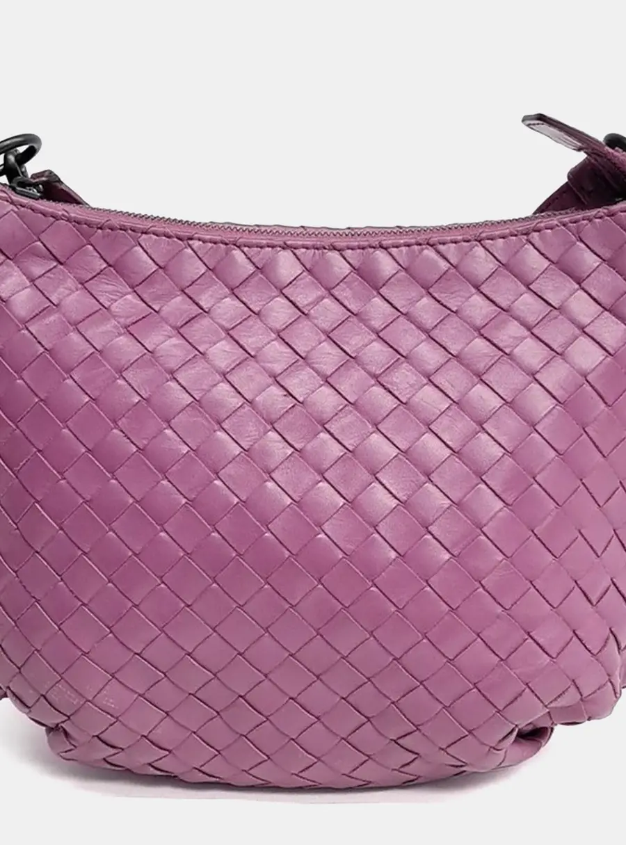 Bottega Veneta Pink Leather mini shoulder bag