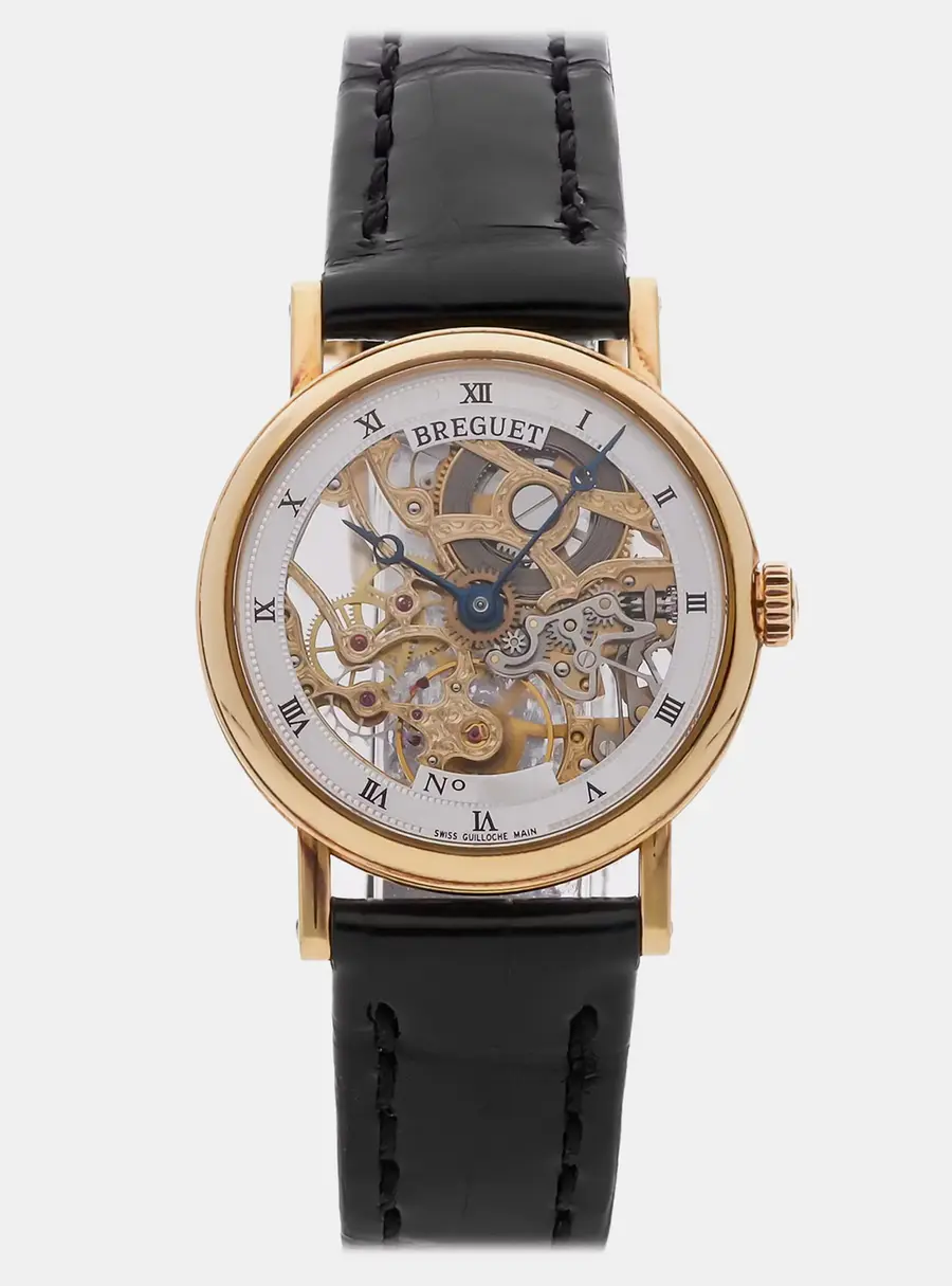 Breguet Classique 8735 Transparent Manual Winding Women's Wristwatch 26mm