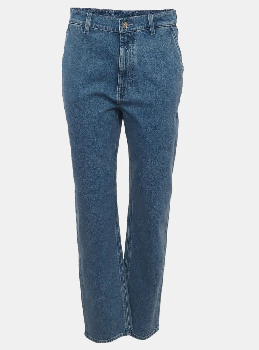 Calvin Klein Blue Denim High Rise Misha Jeans S/Waist 30"