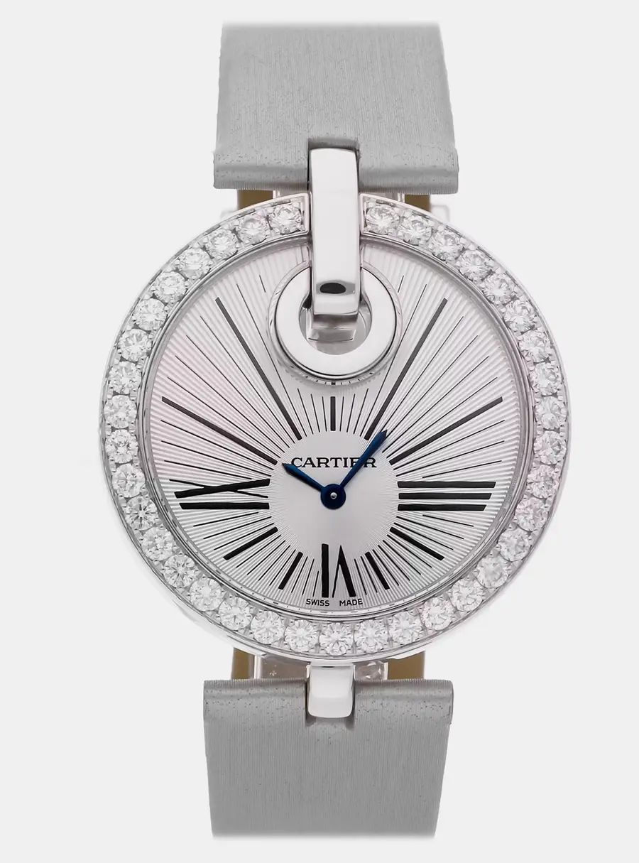 Cartier Captive de Cartier WG600012 Silver White Gold, Diamond Quartz Women's Wristwatch 35mm