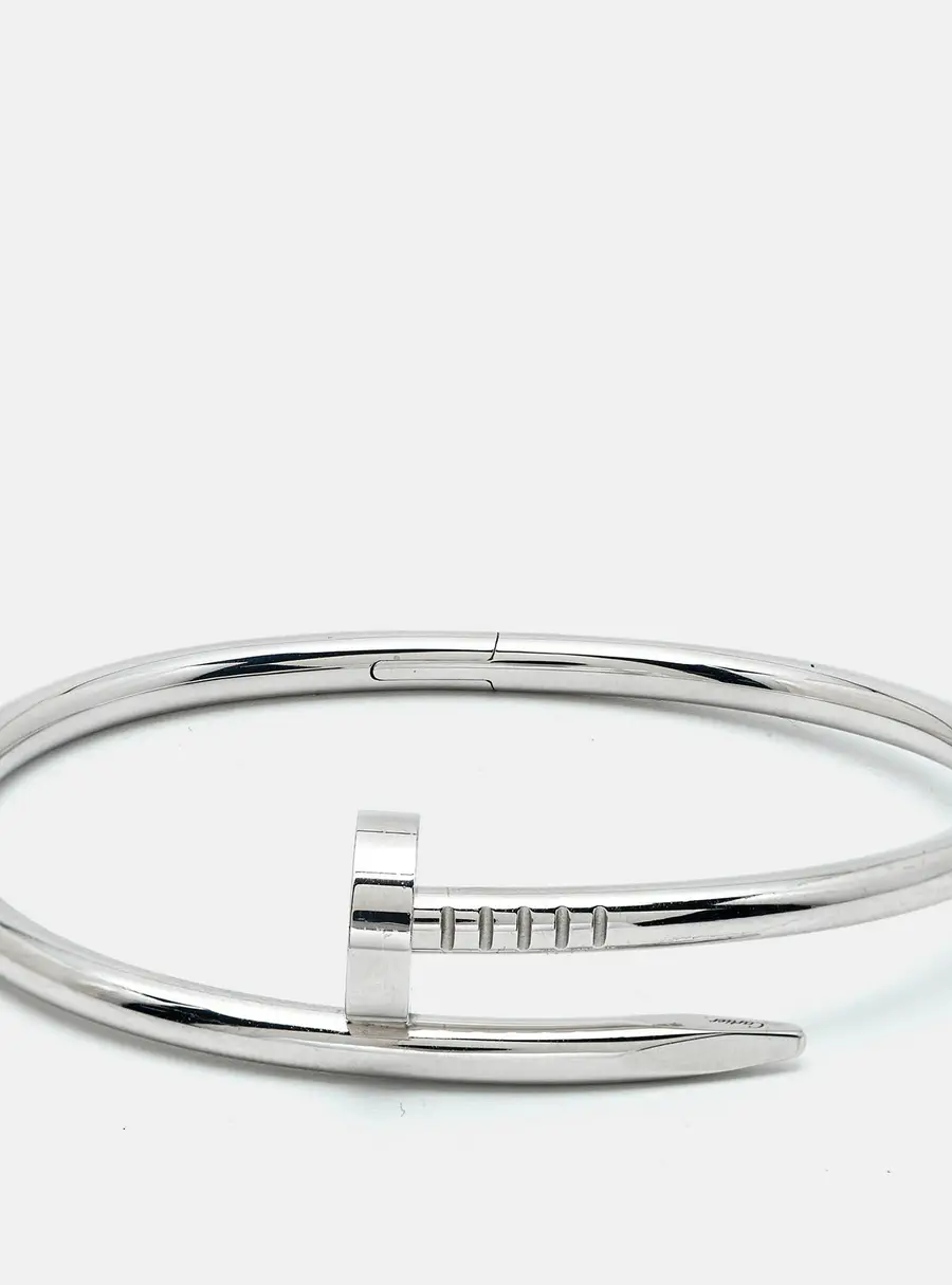 Cartier Juste Un Clou 18K White Gold Bracelet 16