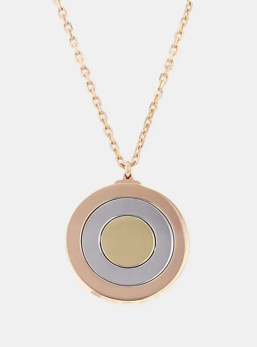 Cartier Trinity 18K Yellow, Rose, White Gold Necklace
