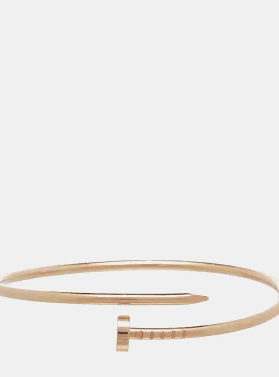 Cartier Juste un Clou Small 18k Pink Gold Bracelet Size 16