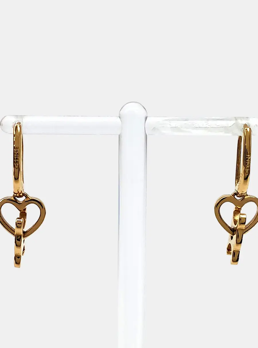 Celine Gold Tone Earrings