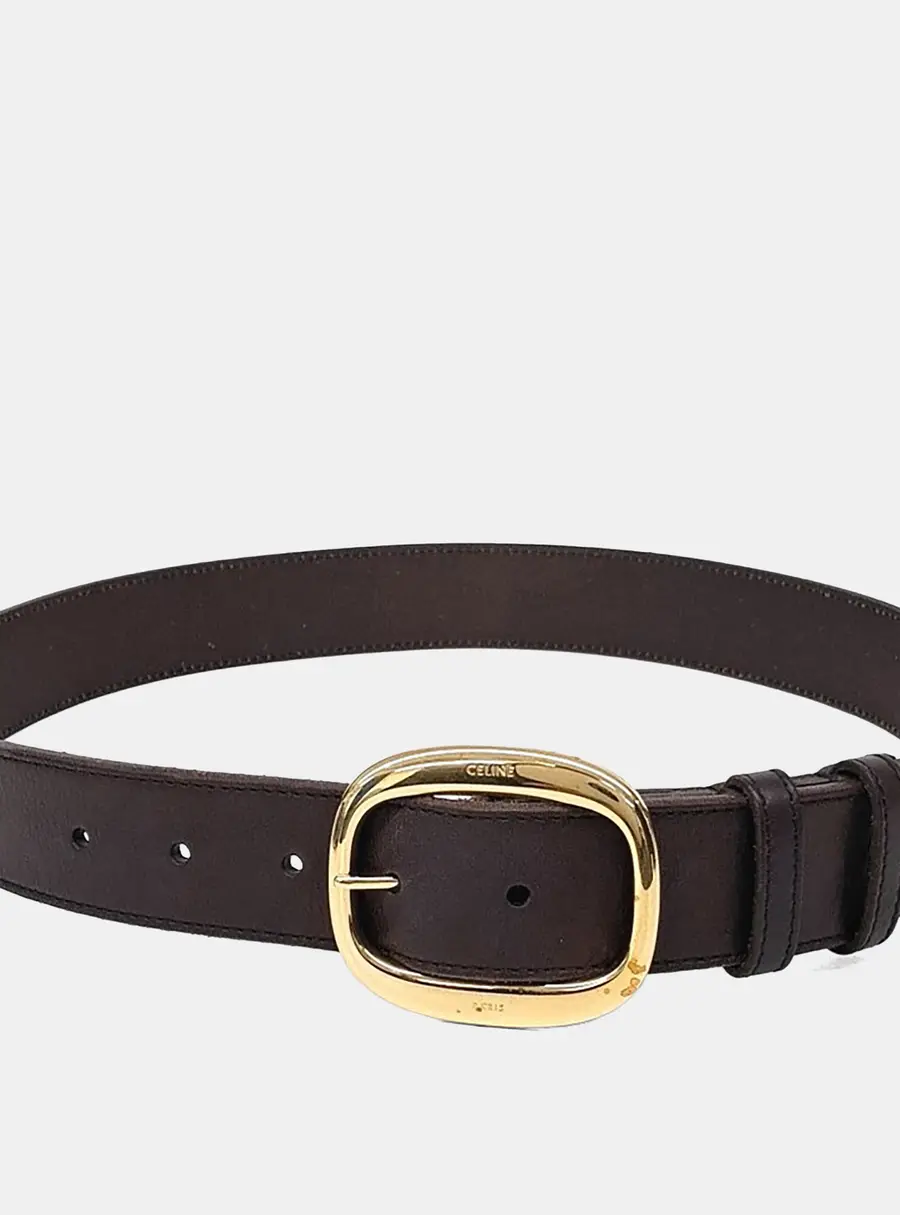 Celine Leather belt