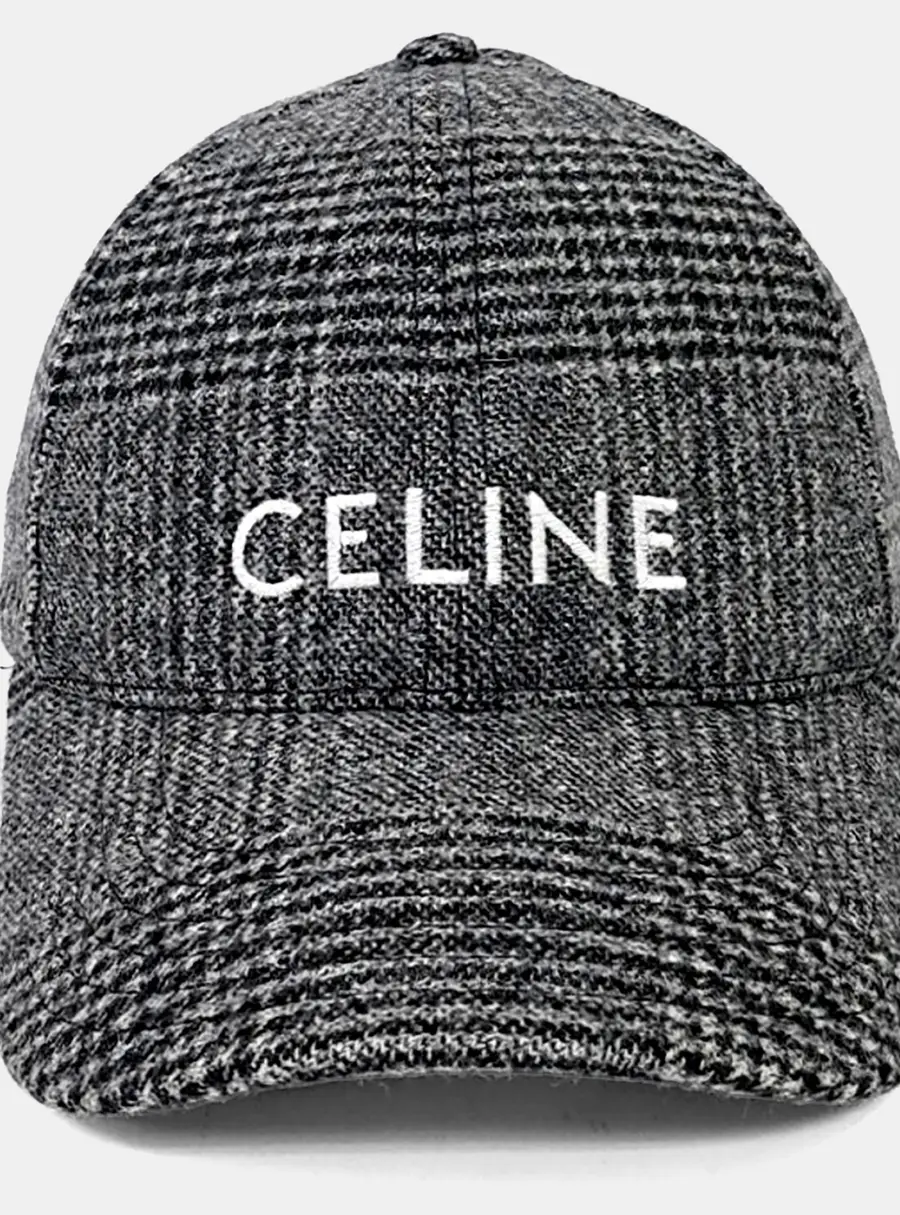 Celine wool grey cap