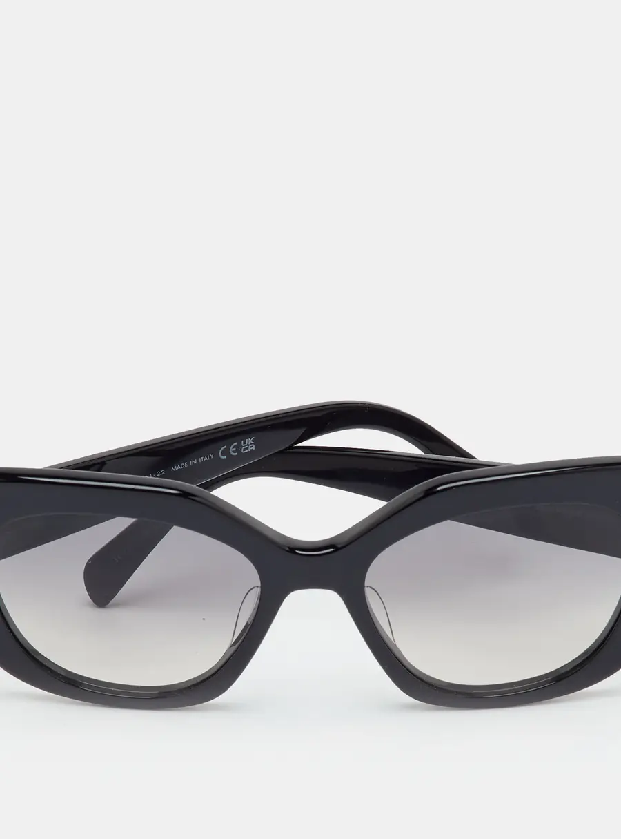 Celine Black/Grey Gradient CL40226U Triomphe Butterfly Sunglasses