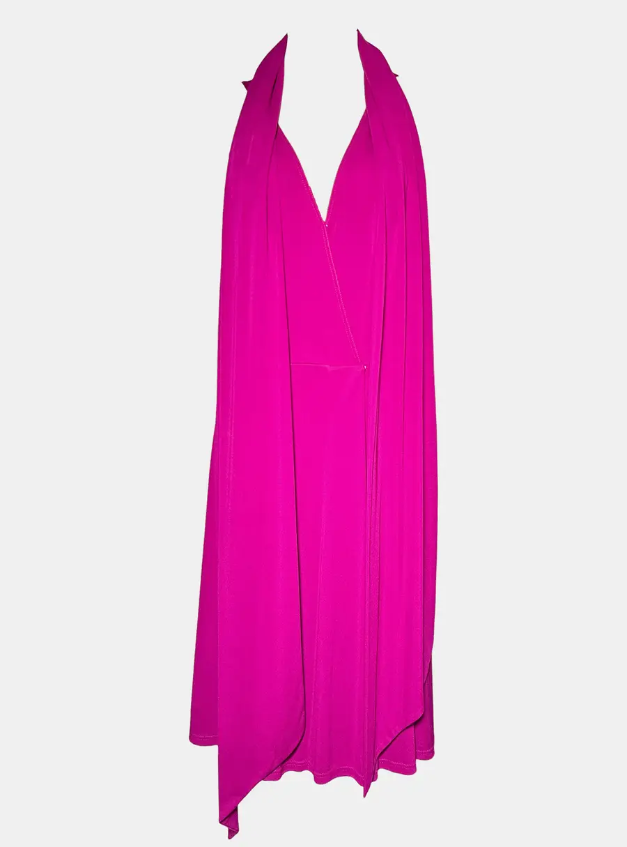Celine Purple Sleeveless Dress Size M