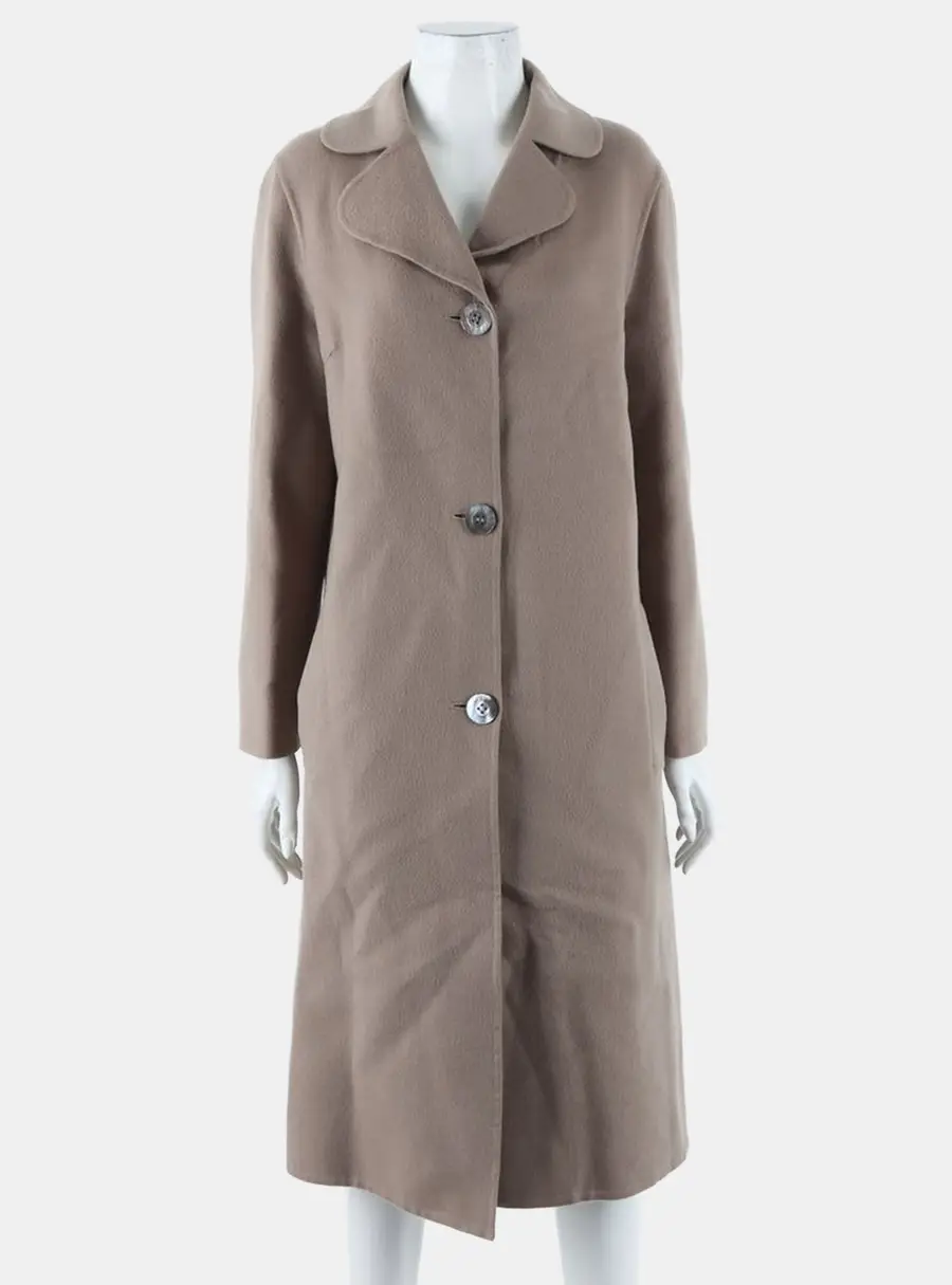 Celine cashmere brown coat 36