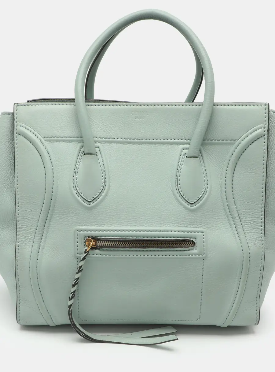 Celine Phantom Luggage Medium Glacier Leather Tote