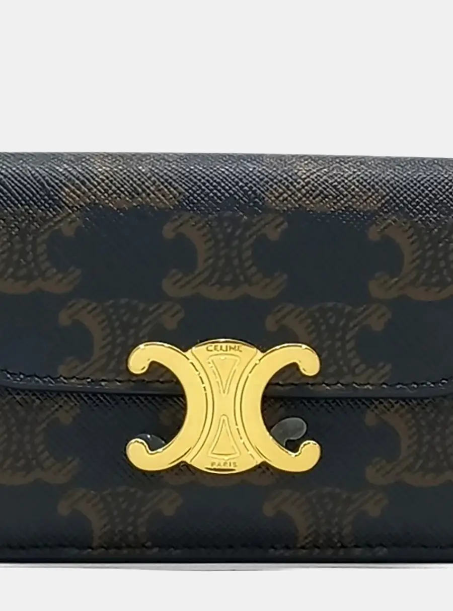 Celine Triumph Card Wallet