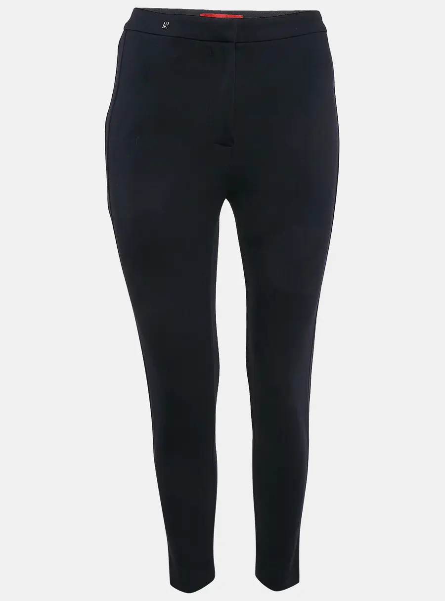 CH Carolina Herrera Navy Blue Knit Pants XS