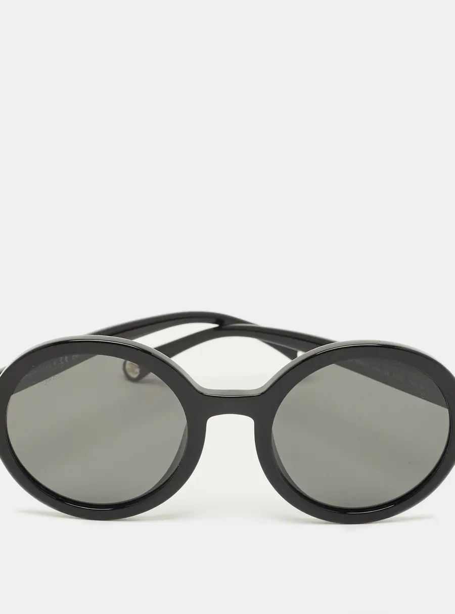 Chanel Black 5522 U CC Frame Round Sunglasses
