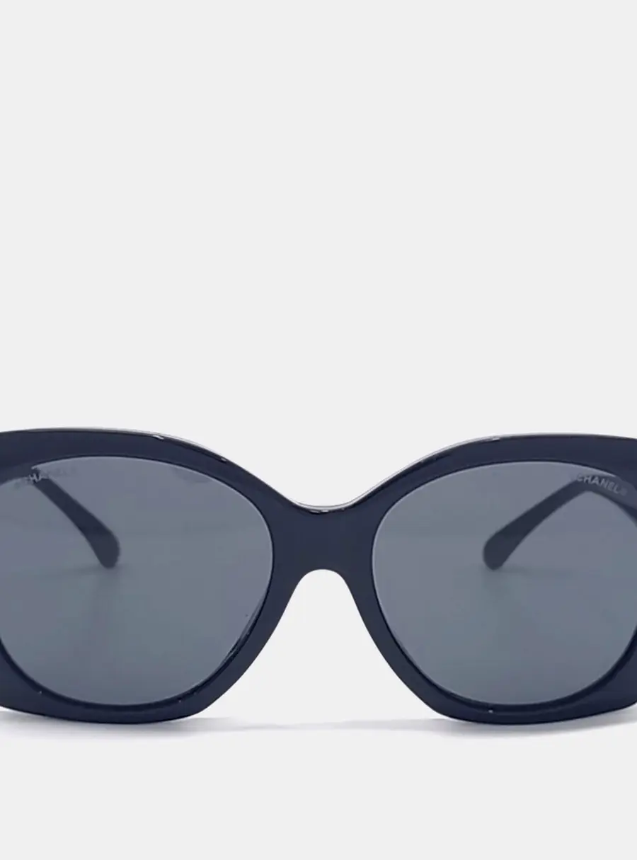 Chanel Black Heart Sunglasses