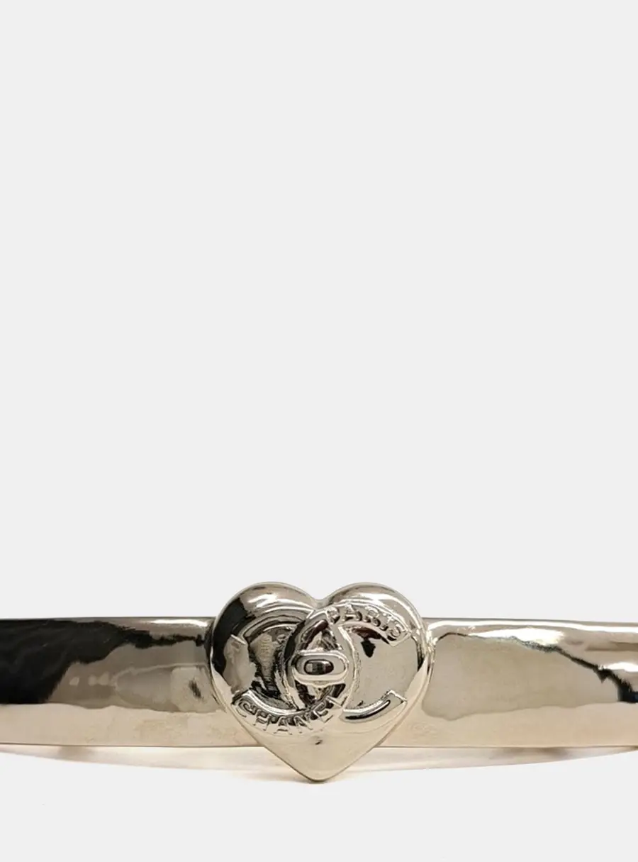 Chanel Heart Logo Hairpin