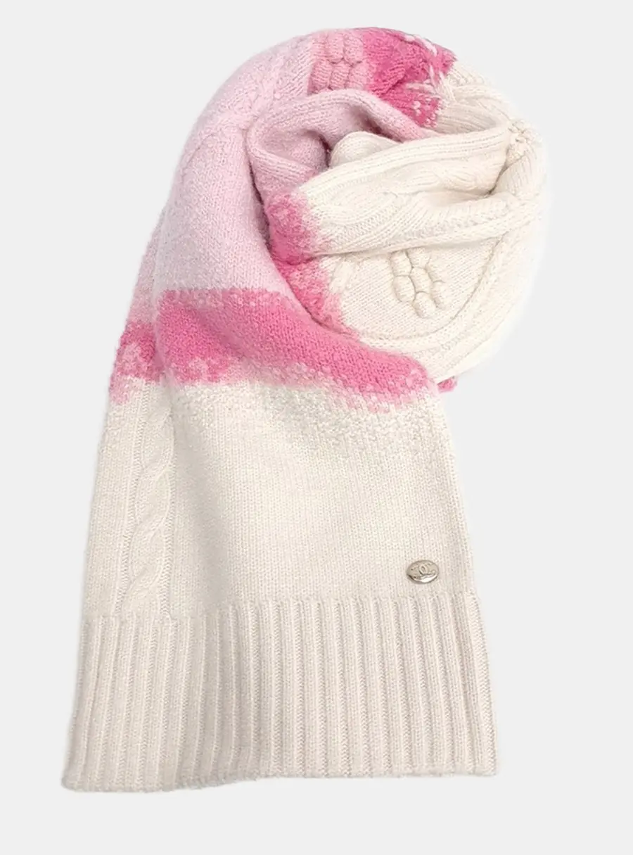 Chanel Cashmere Silk Wool Multicolor Scarf