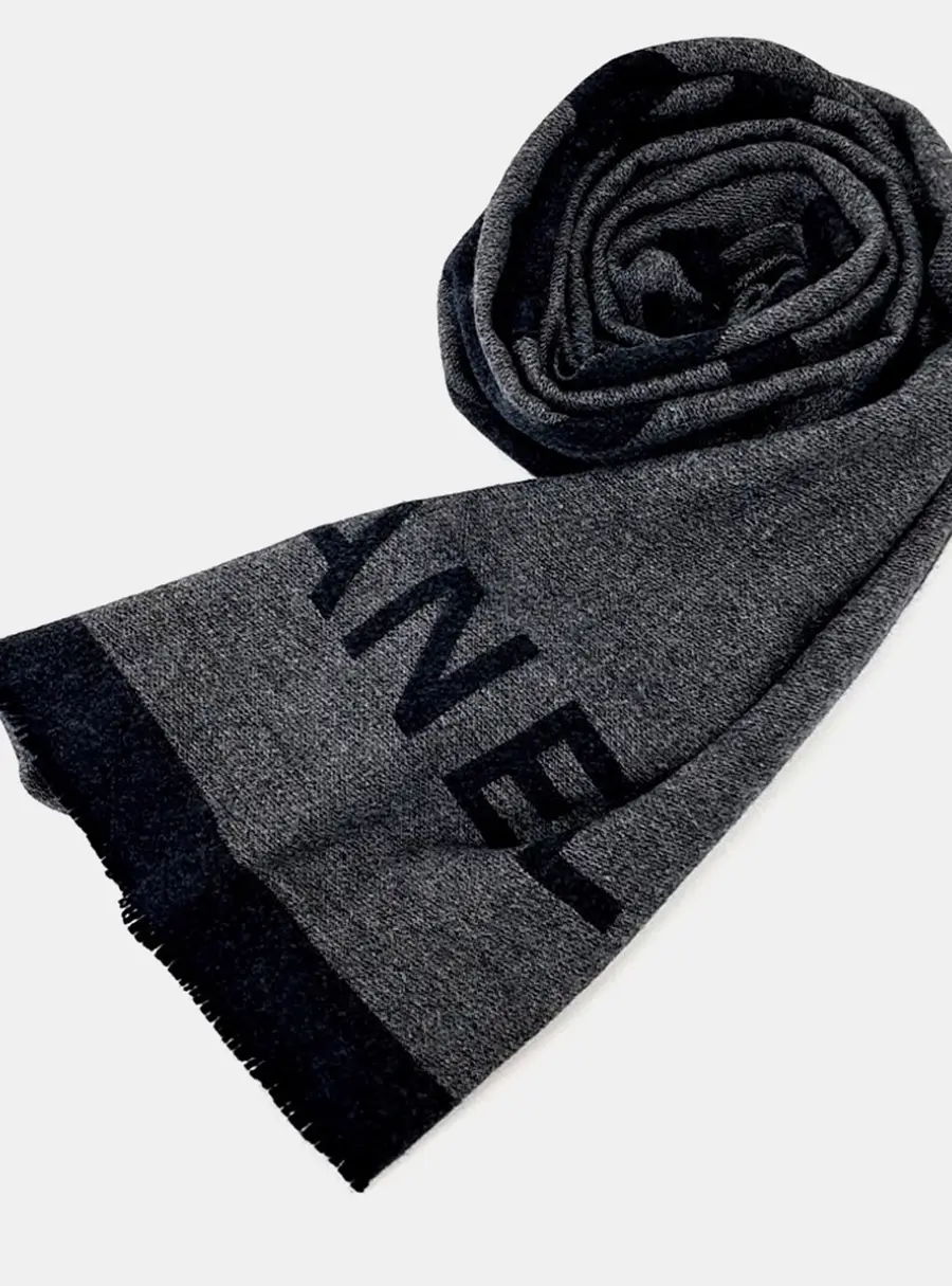 Chanel Multicolor Cashmere shawl and scarf
