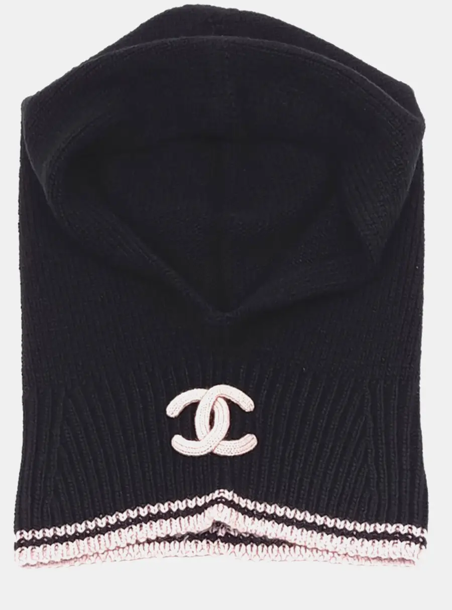 Chanel Black/Pink Balaclava