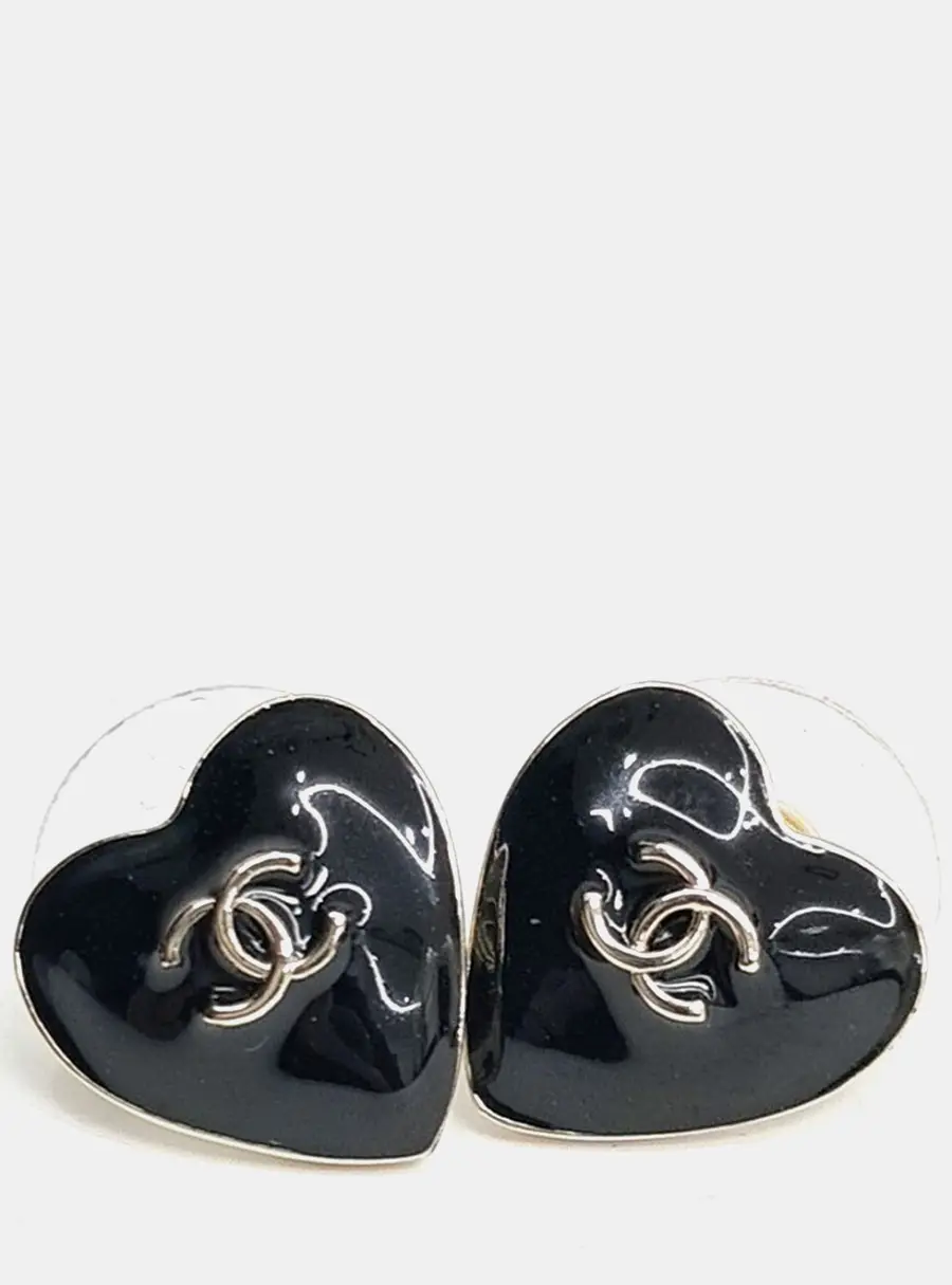 Chanel metal earrings