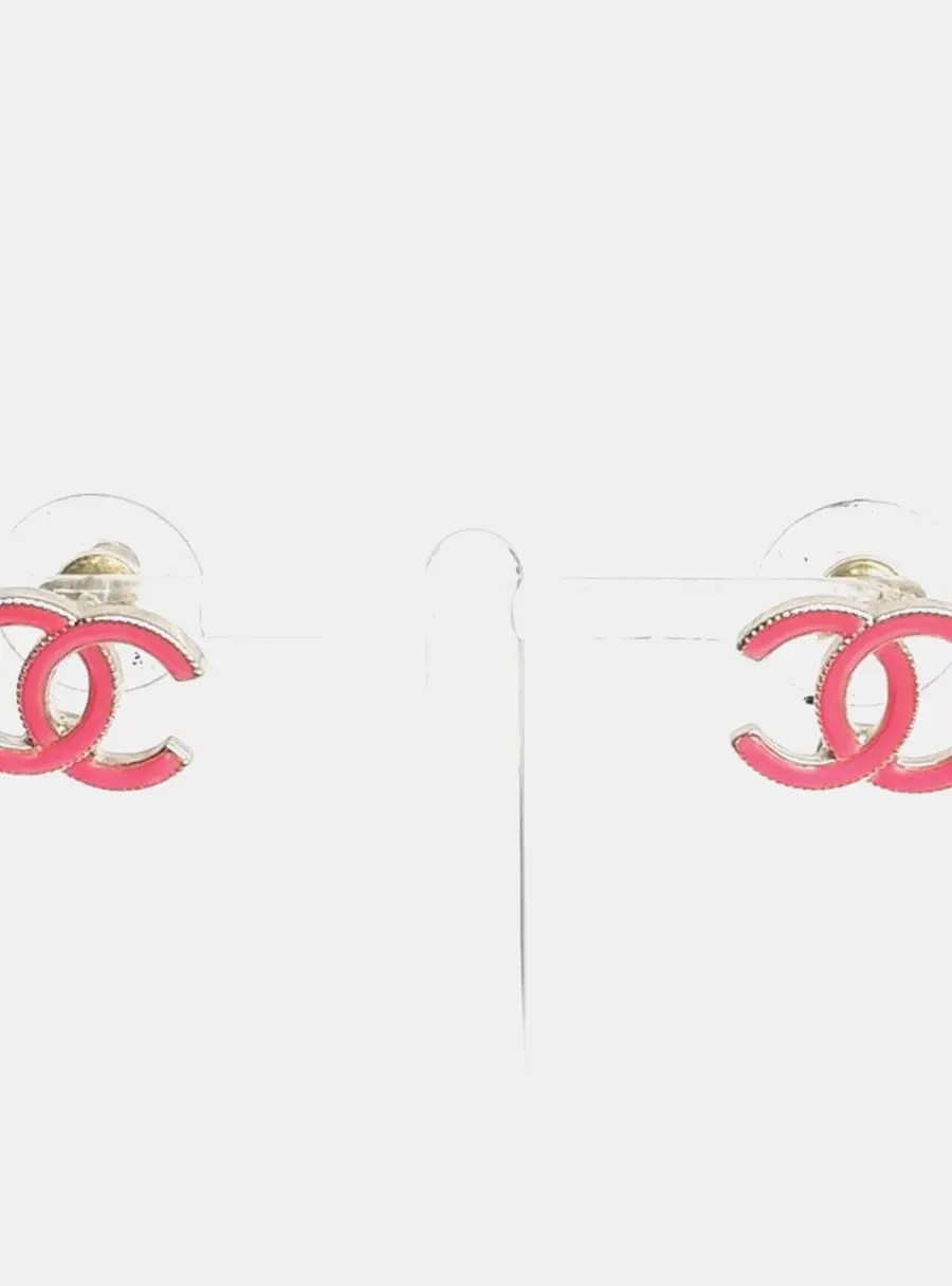 Chanel CC logo Earrings