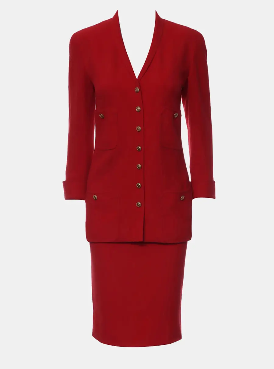 Chanel Vintage Blazer & Skirt Set