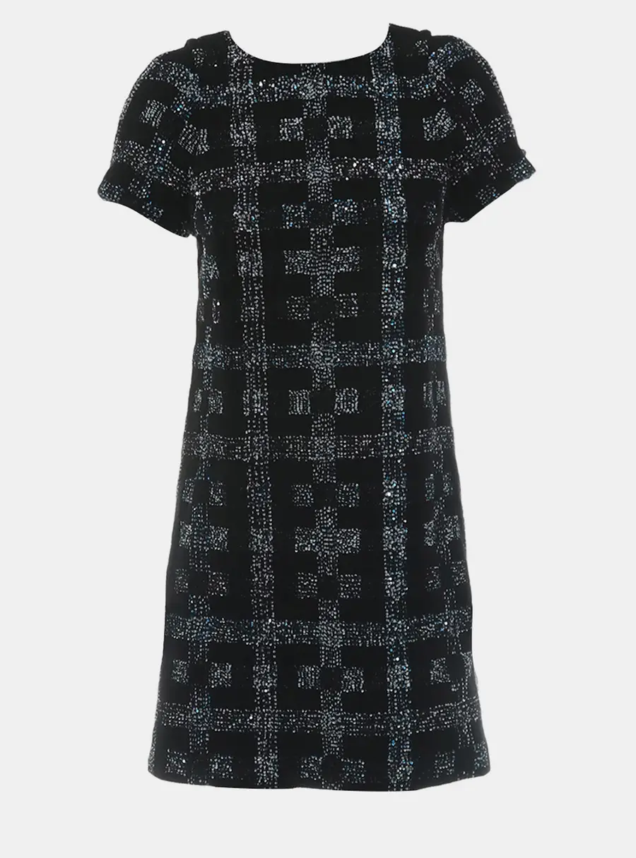 Chanel Sequin Embellished Dress FR 36