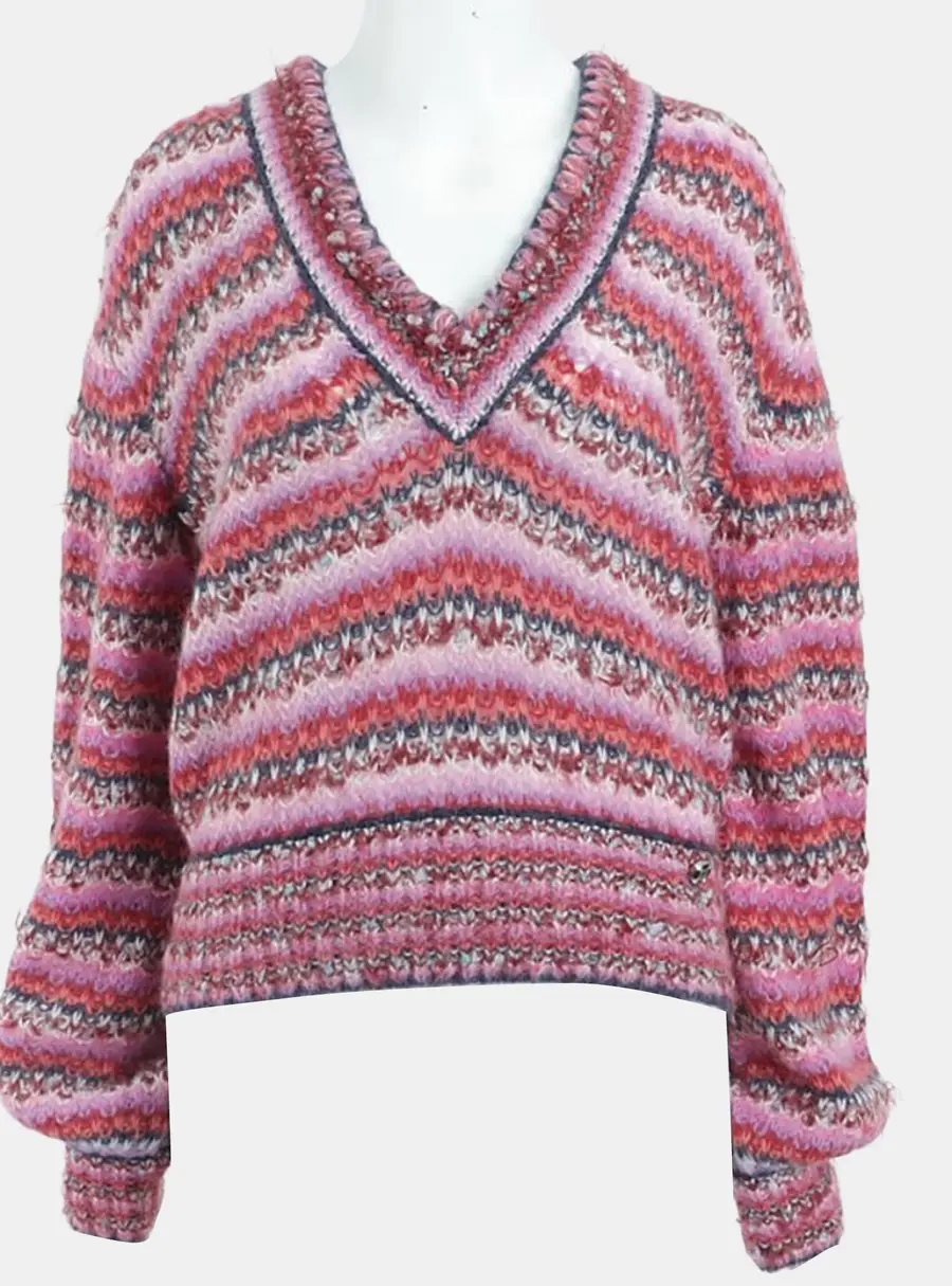 Chanel long-sleeved knit top Size IT 40