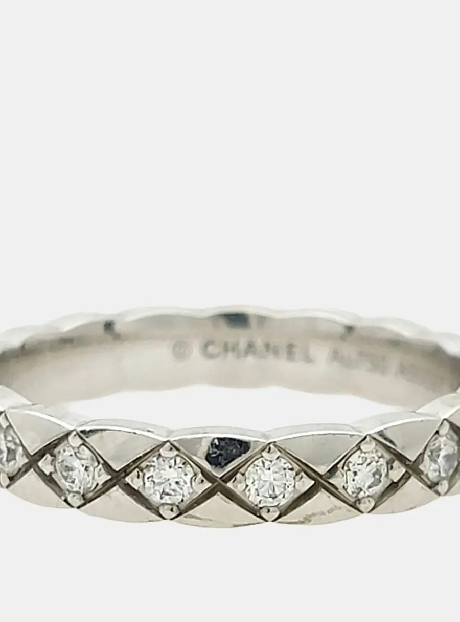 Chanel Diamond Coco Crush Ring (Mini)