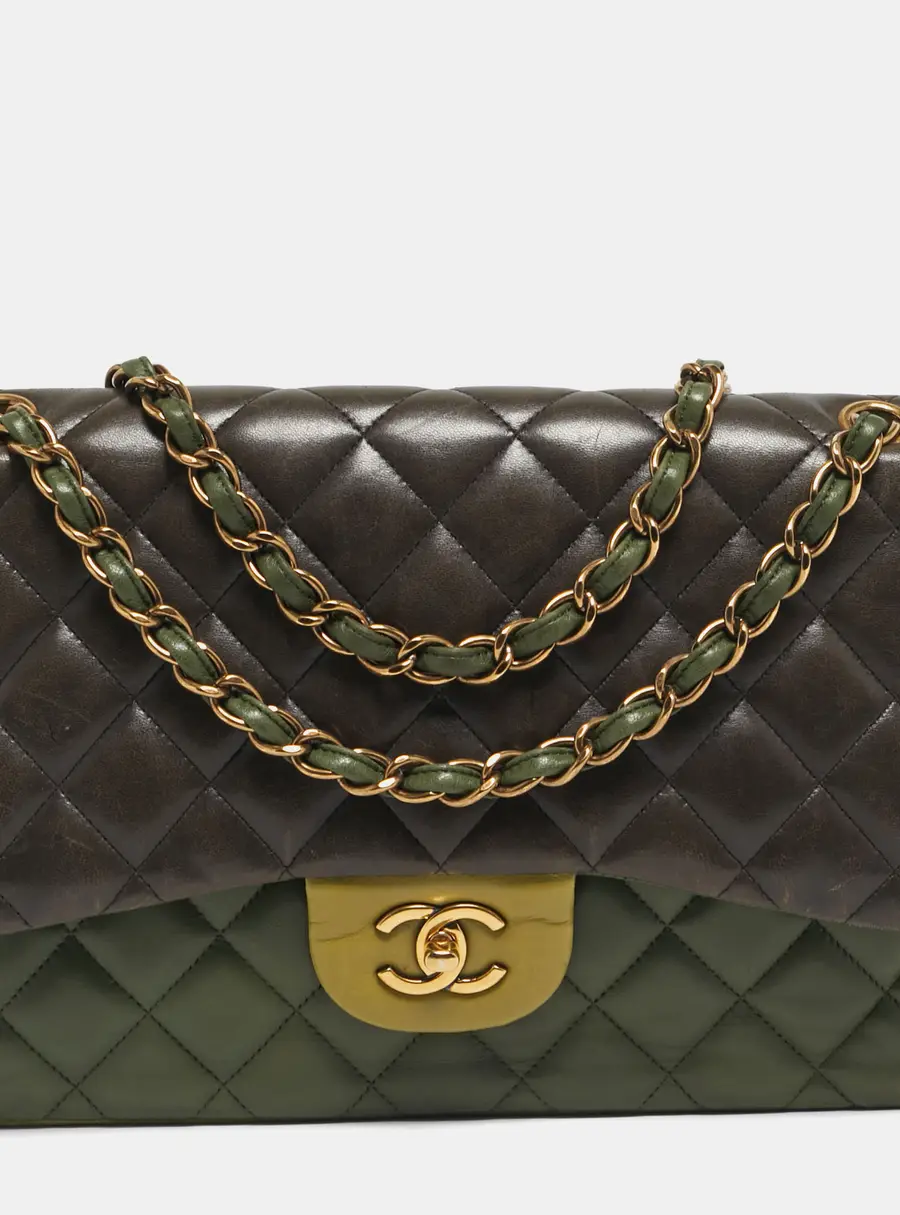 Chanel Classic Double Flap Large Multicolor Leather Flap bag