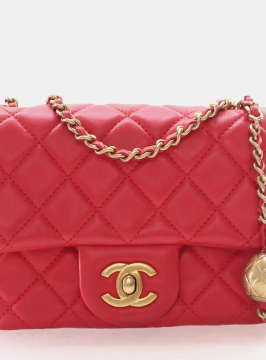Chanel Mini Pearl Crush Square Flap Bag