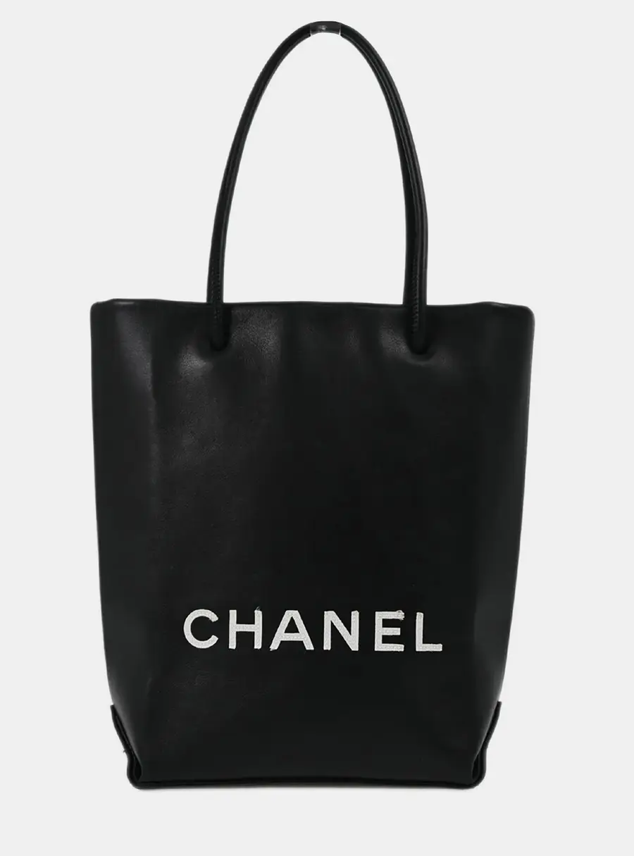 Chanel Black Calfskin Essential Tote Bag