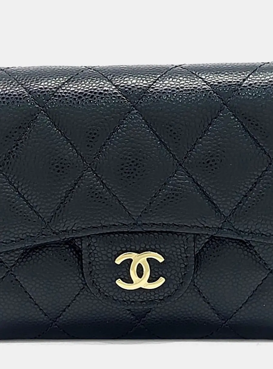 Chanel Black Caviar Wallet
