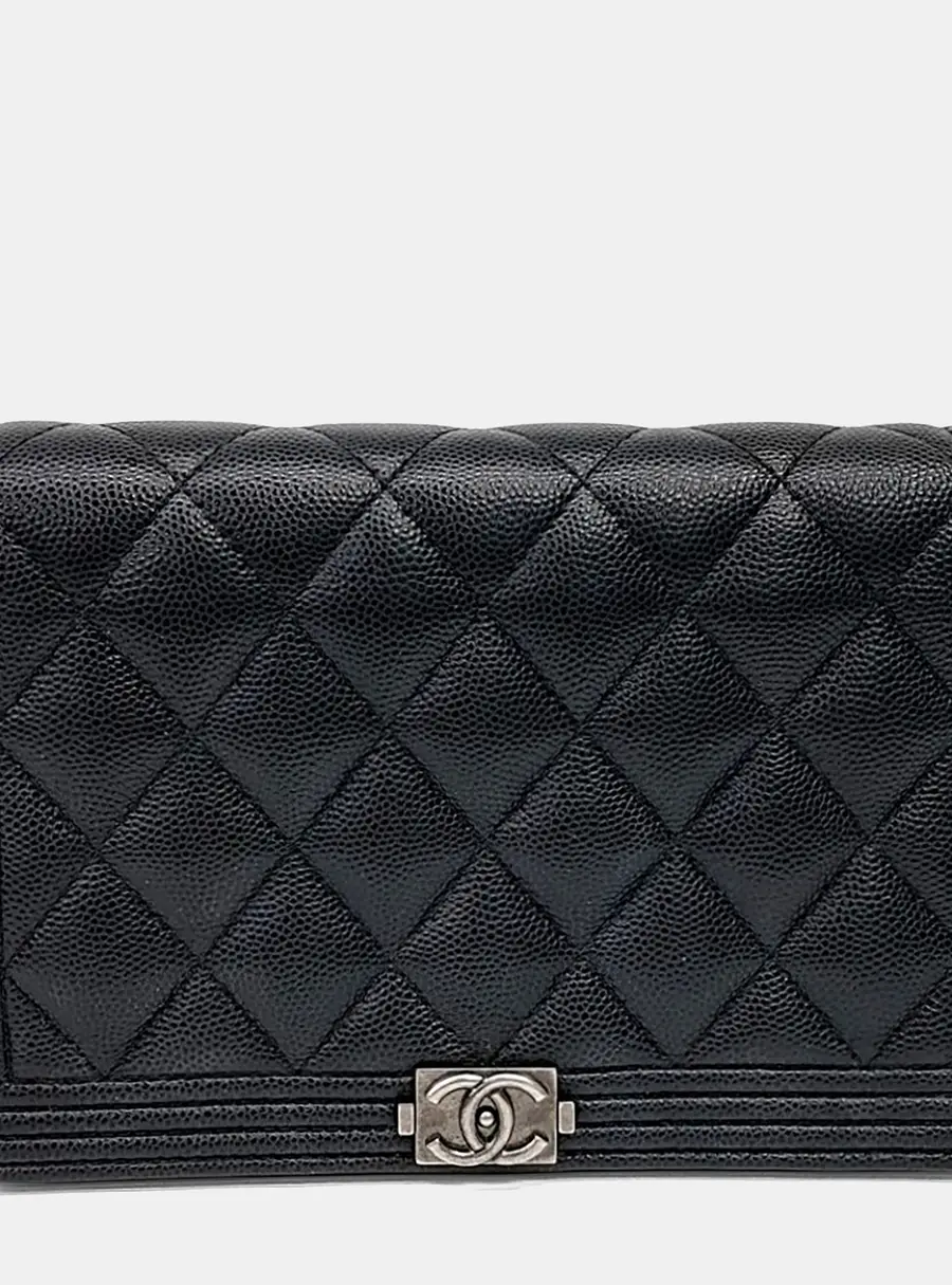 Chanel Caviar Boy WOC Mini Crossbody Bag