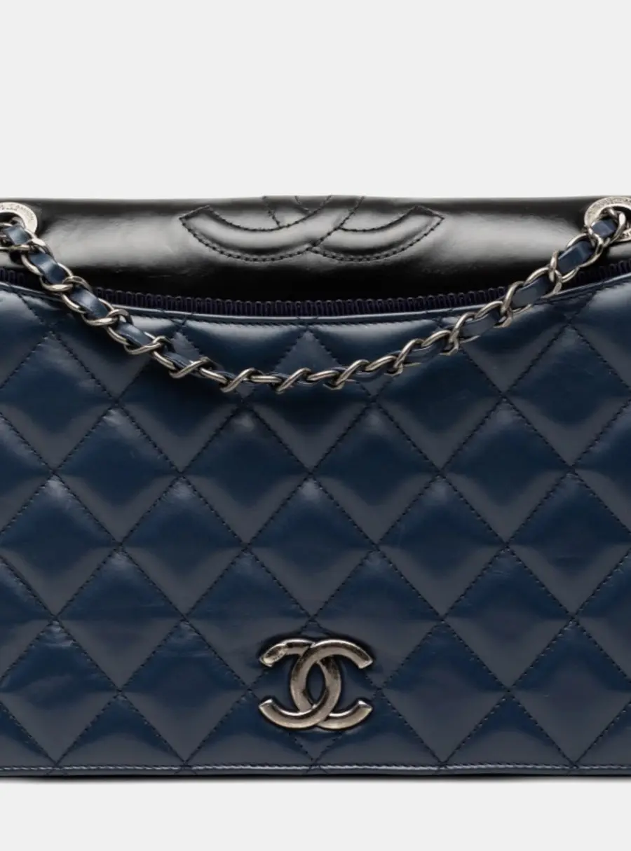 Chanel Small Quilted Ballerine Flap Light Pink Caviar Calfskin Leather Shoulder Bag