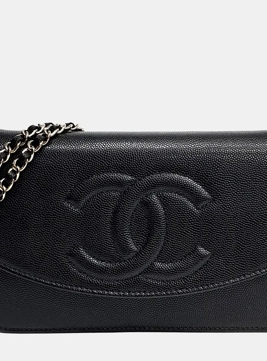 Chanel Caviar Timeless WOC Mini Crossbody Bag