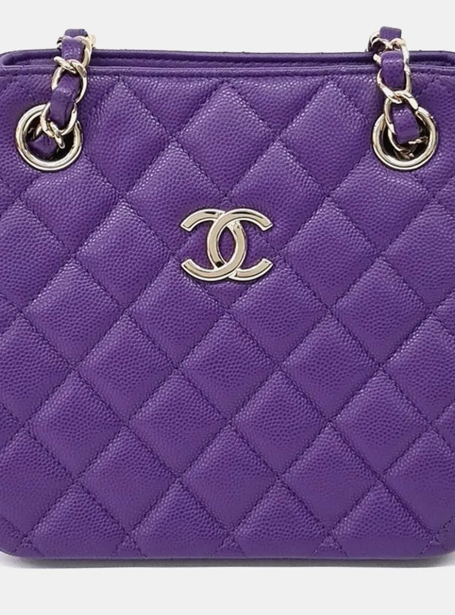 Chanel Caviar Mini Chain Shoulder Bag
