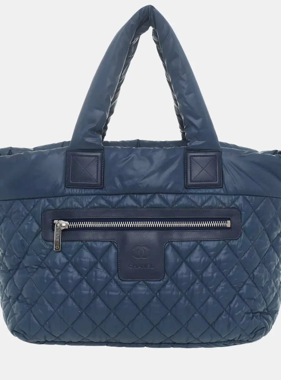 Chanel Coco Cocoon Quilted Nylon Tote Bag
