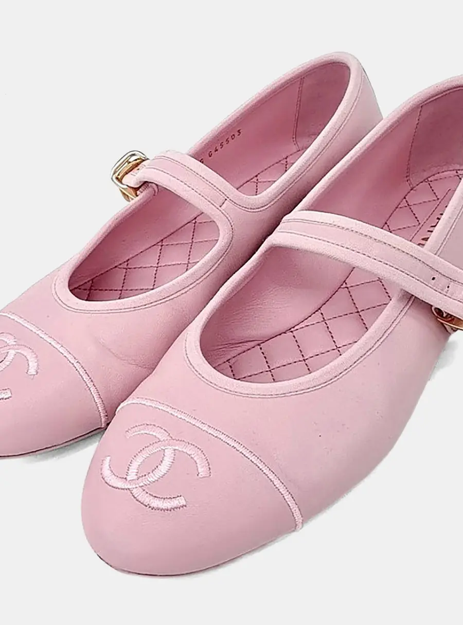 Chanel Mary Jane Flat Shoes