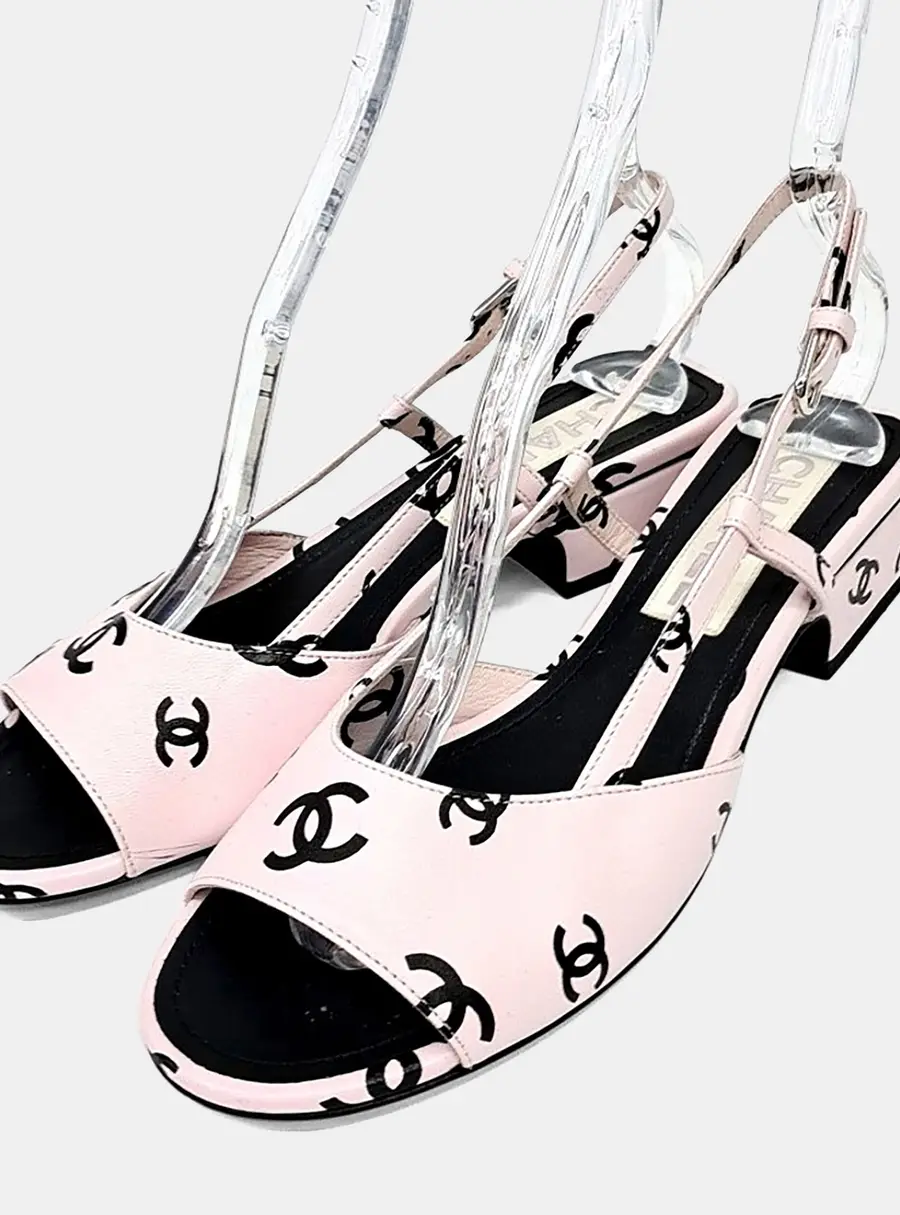 Chanel Icon Coco Beach Sligback Sandals