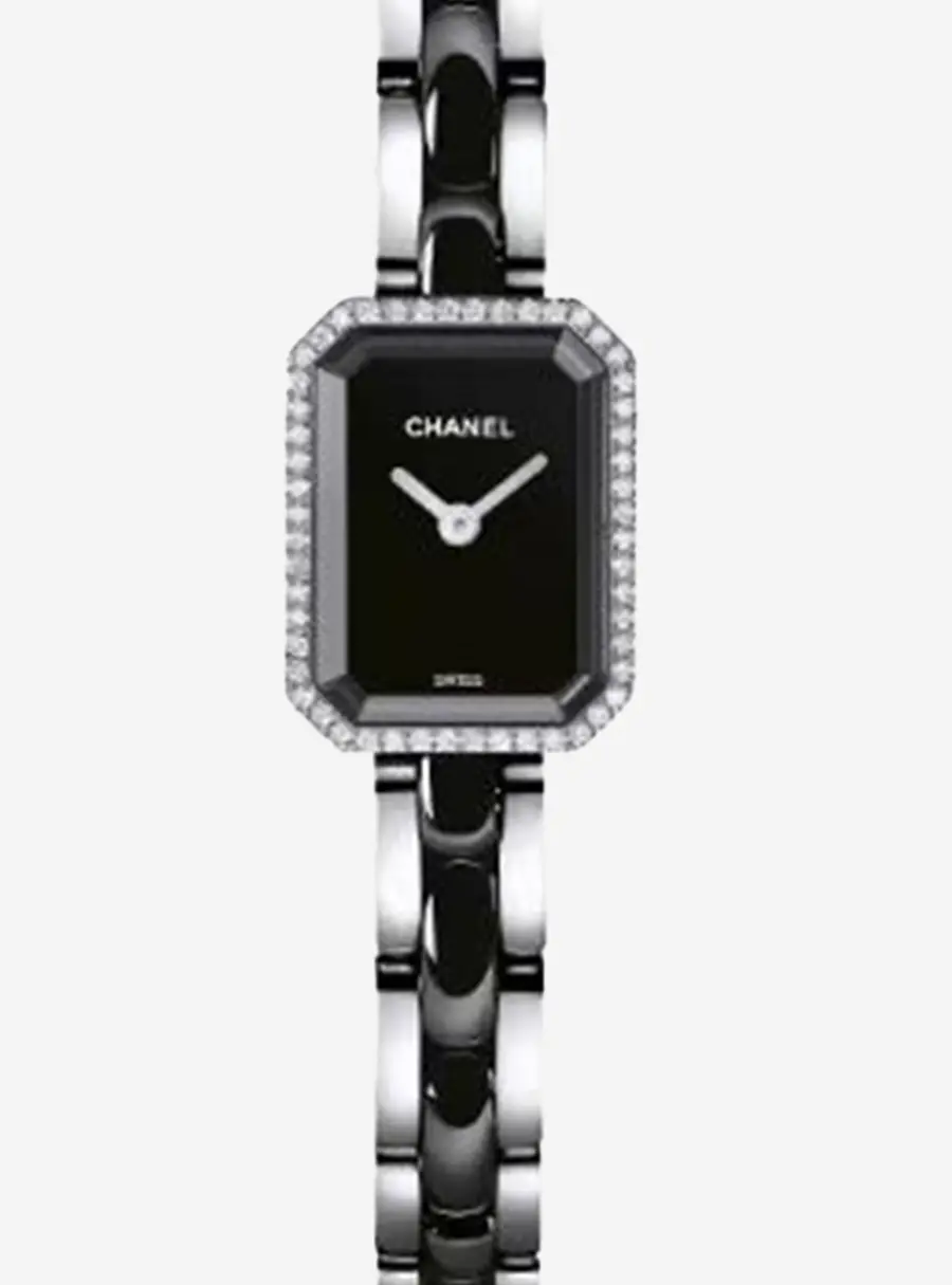 Chanel Premiere H2163 Quartz Black Stainless Steel Women&rsquo;s Wristwatch 15 mm