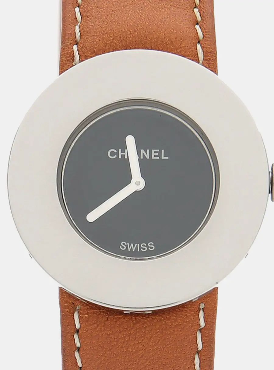 Chanel La Ronde Quartz Black Stainless Steel Women's Wristwatch 29 mm