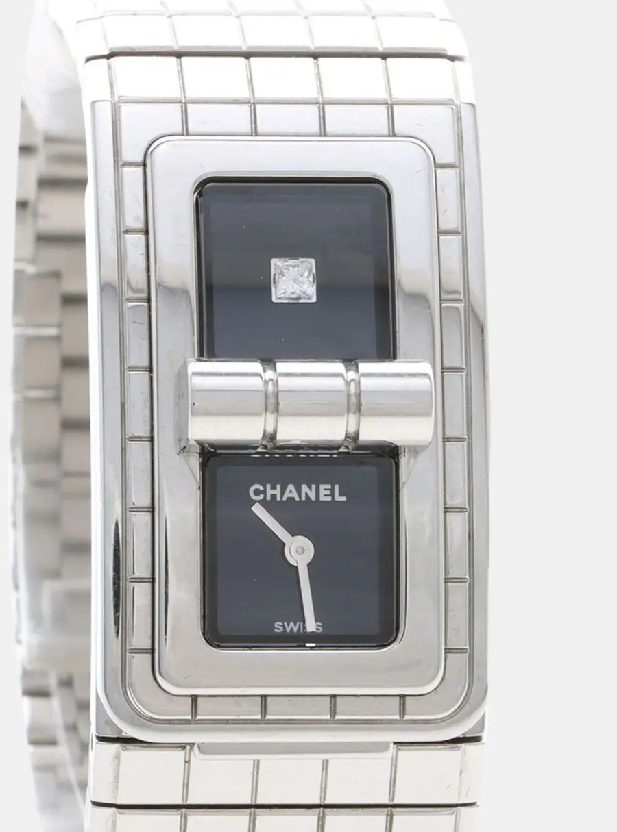 Chanel Code Coco H5144 Black Stainless Steel Quartz Women Wristwatch 38mm
