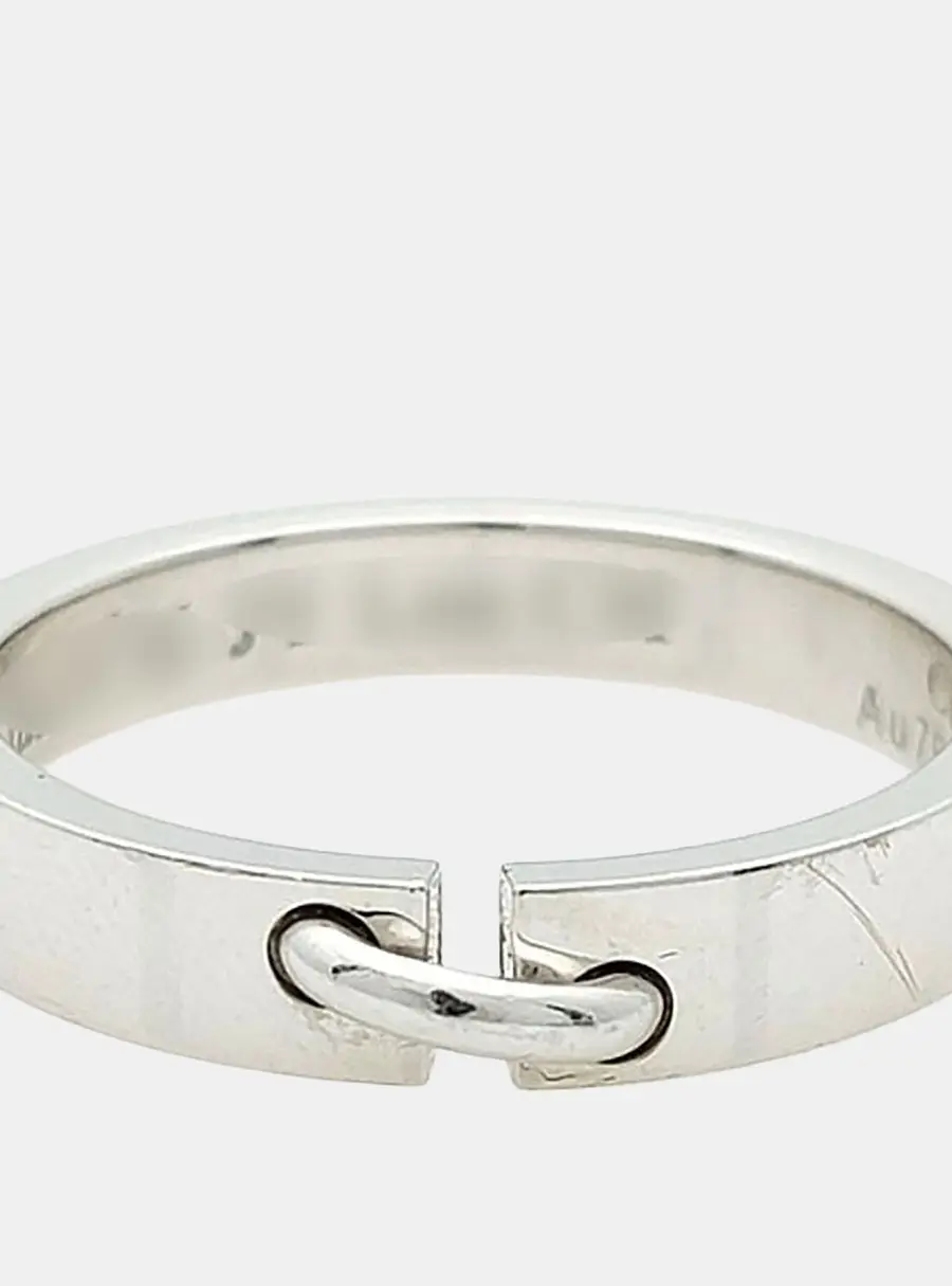 Chaumet 18k White Gold Liens ring