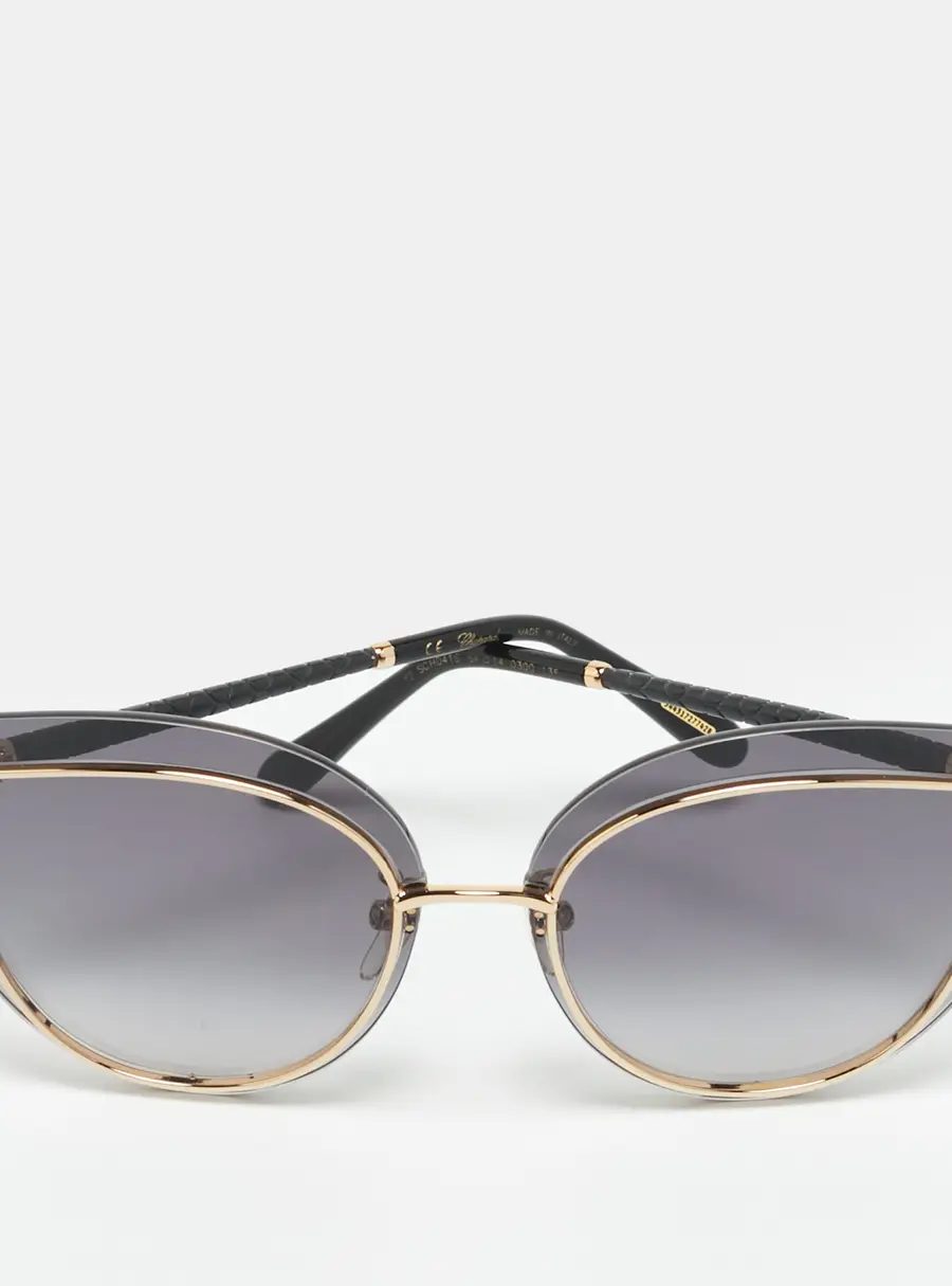 Chopard Black Gradient SCHD41S Crystal Embellished Cat Eye Sunglasses