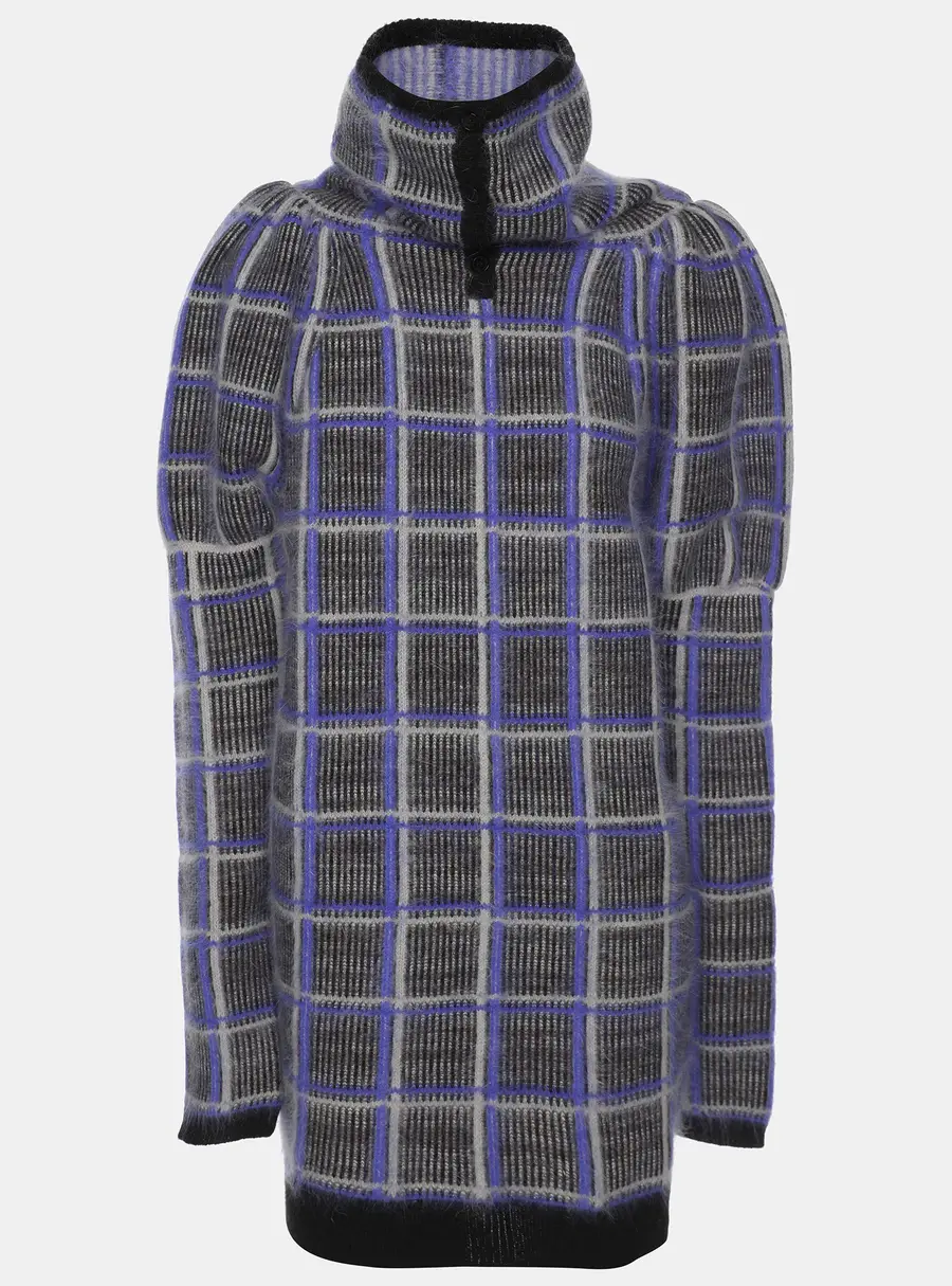 Chloe Dark Brown Wool Turtle Neck Sweater M