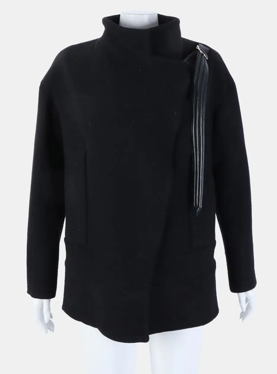 Chloé black wool jacket 34